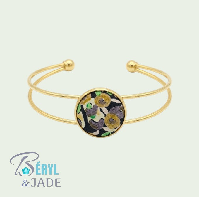 BRACELET JONC doré ou argenté Liberty Witshire - l'élégance au quotidien