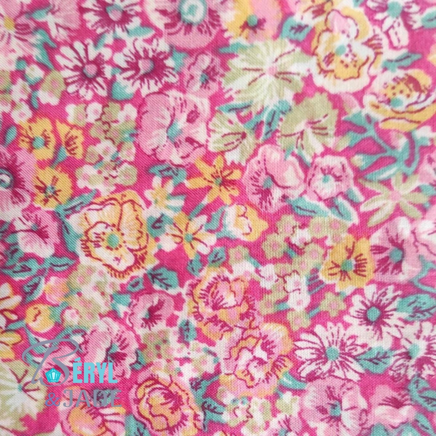BOUTONS de MANCHETTE personnalisés avec du Tissu Liberty