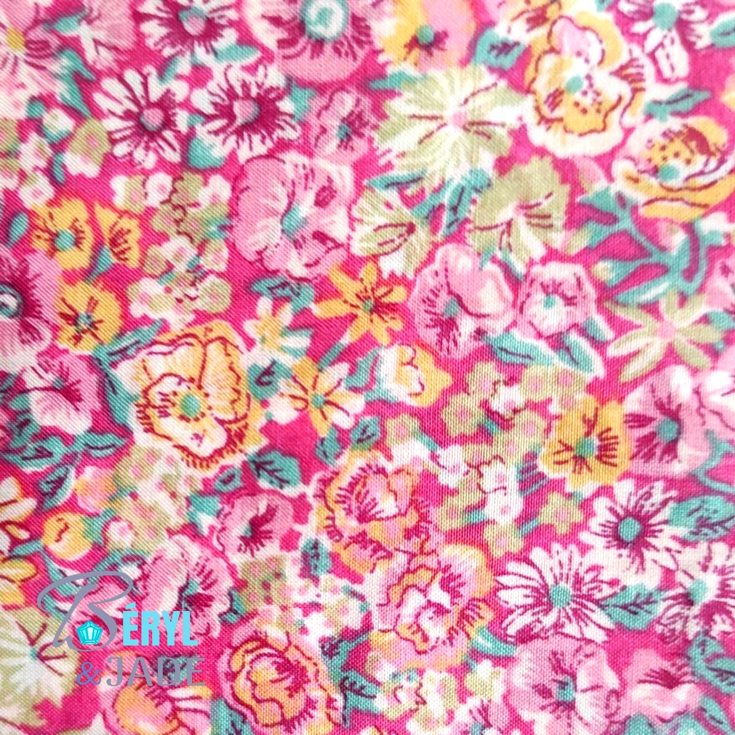 BOUTONS de MANCHETTE Tissu Liberty, Collection cocktails fruités