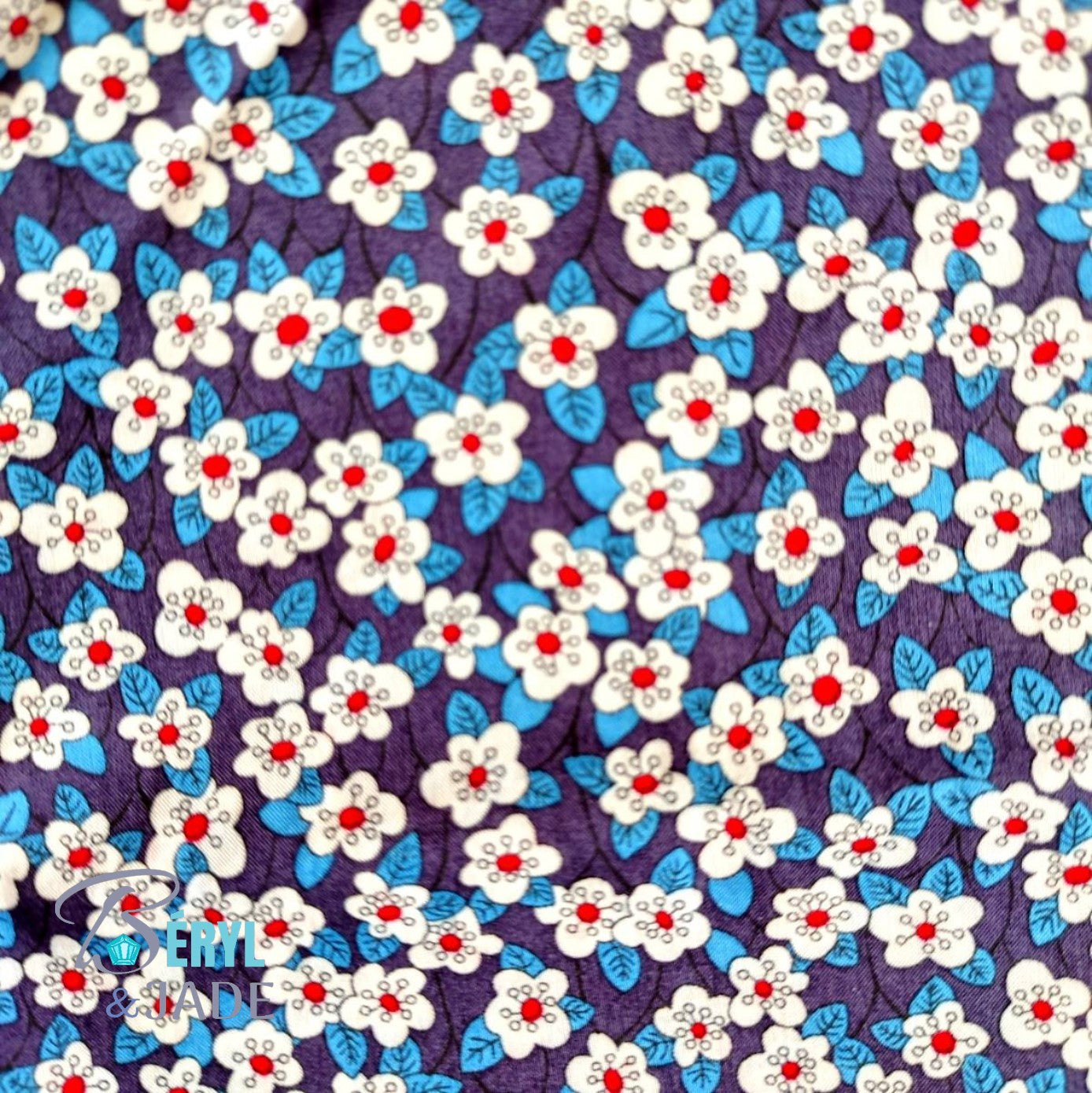 BOUTONS de MANCHETTE personnalisés avec du Tissu Liberty