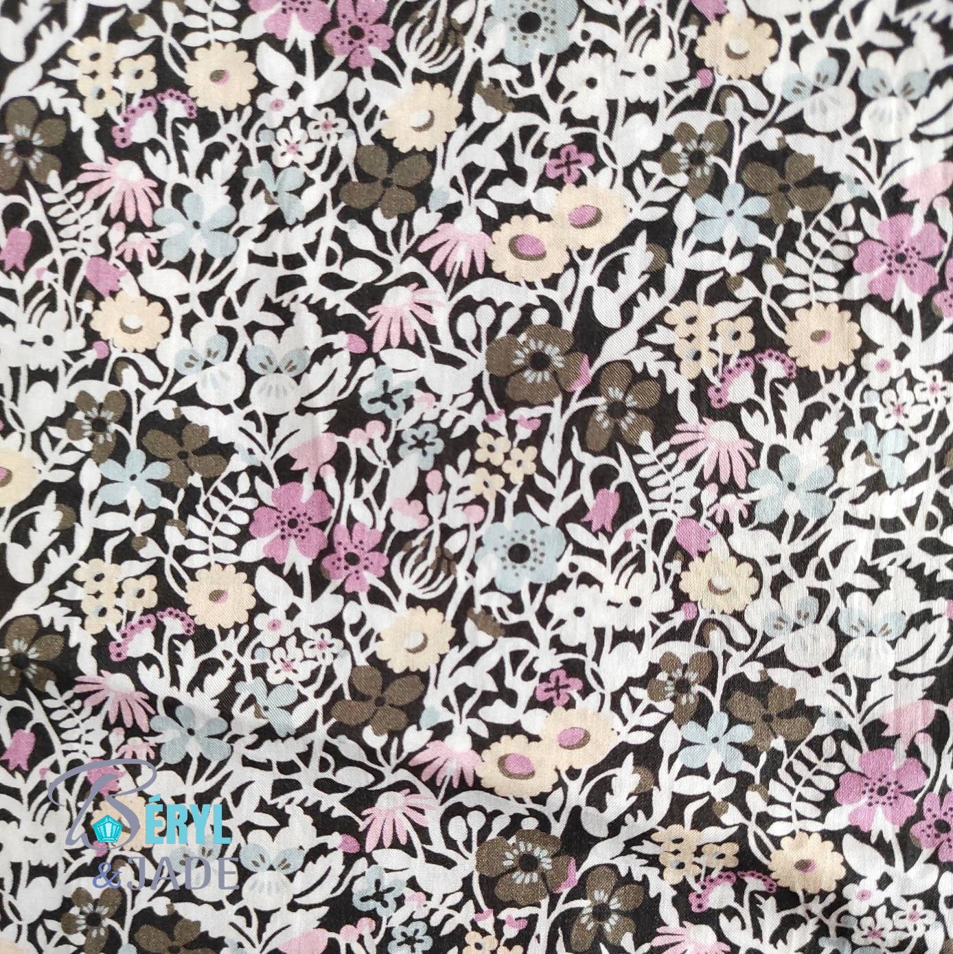 BOUTONS de MANCHETTE personnalisés avec du Tissu Liberty