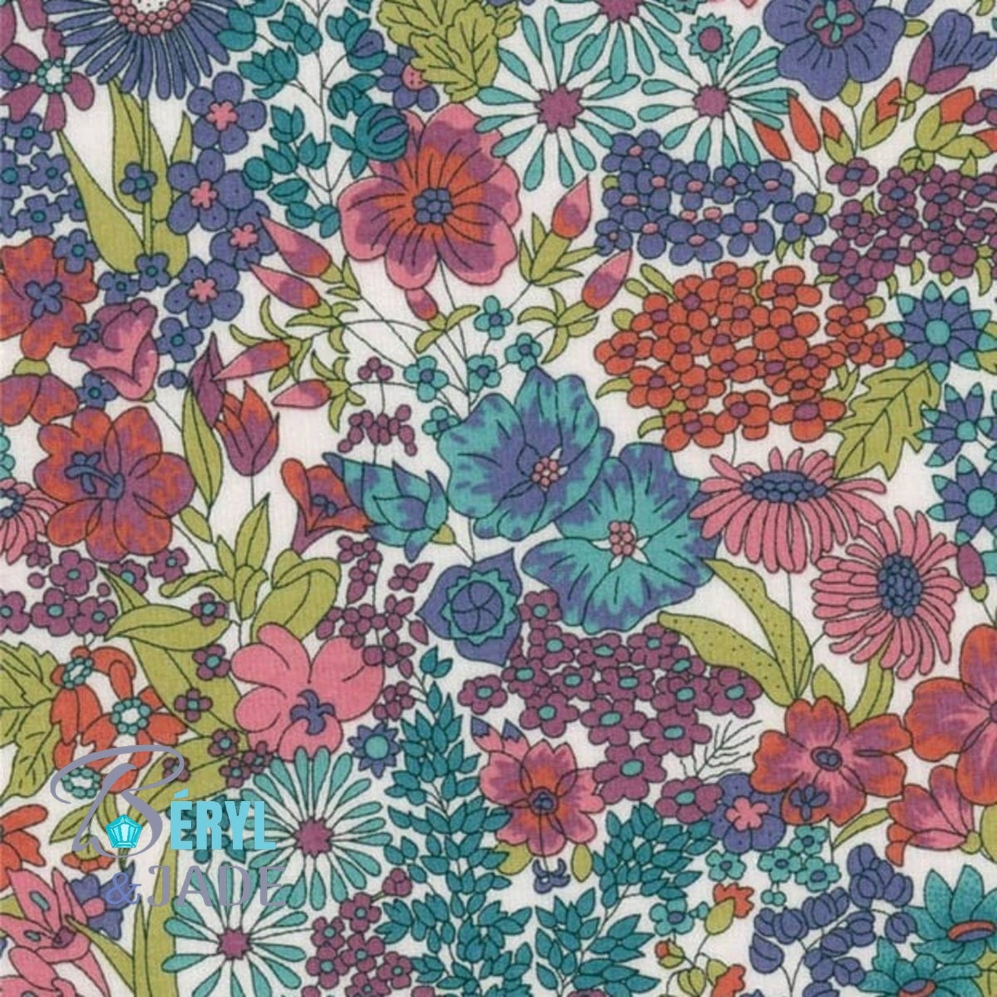 BOUTONS de MANCHETTE personnalisés avec du Tissu Liberty