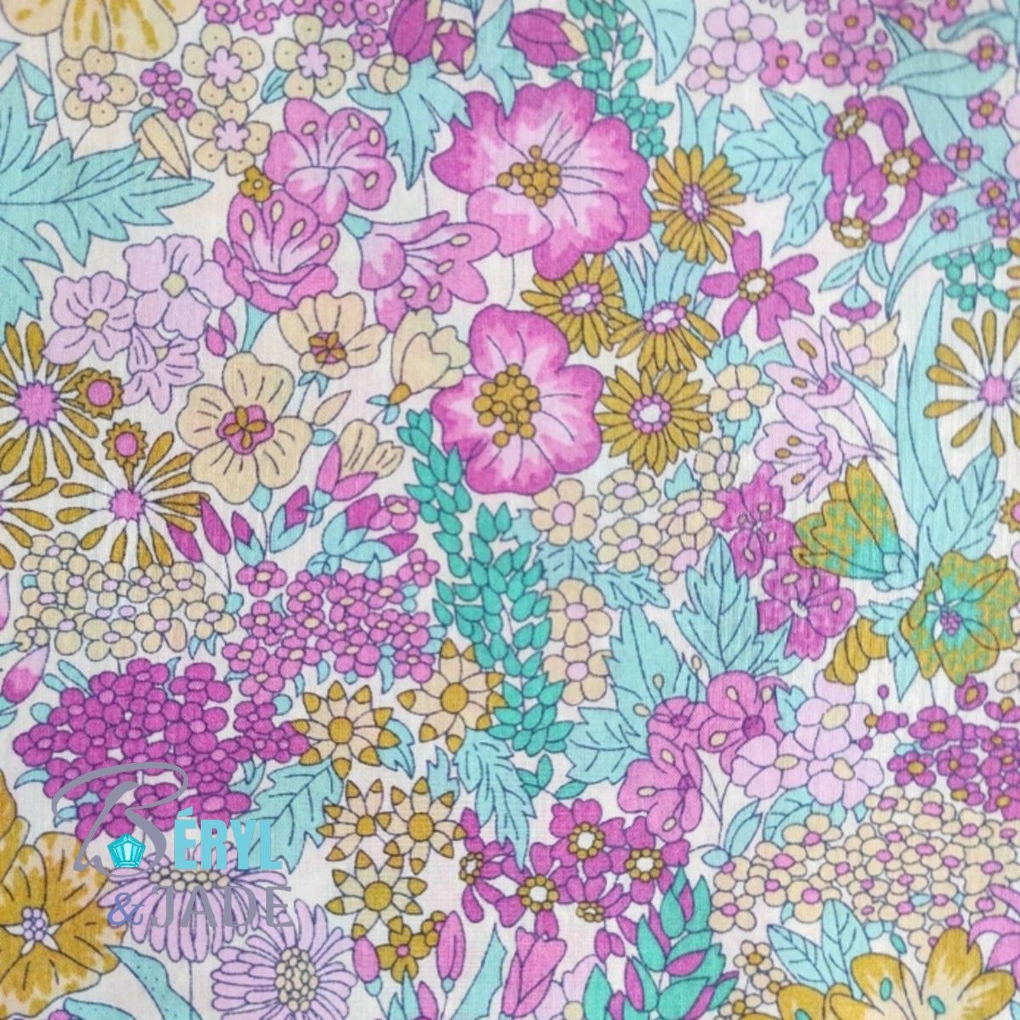 BOUTONS de MANCHETTE personnalisés avec du Tissu Liberty