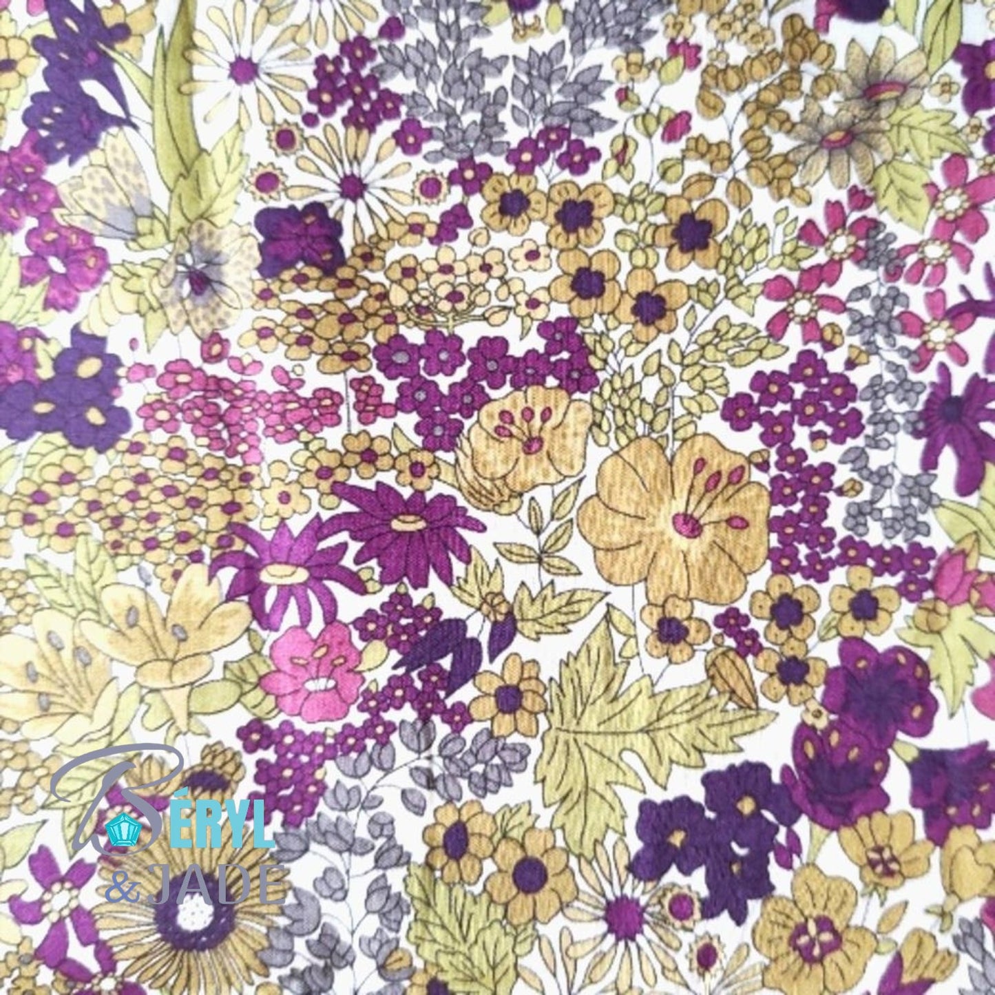 BOUTONS de MANCHETTE personnalisés avec du Tissu Liberty