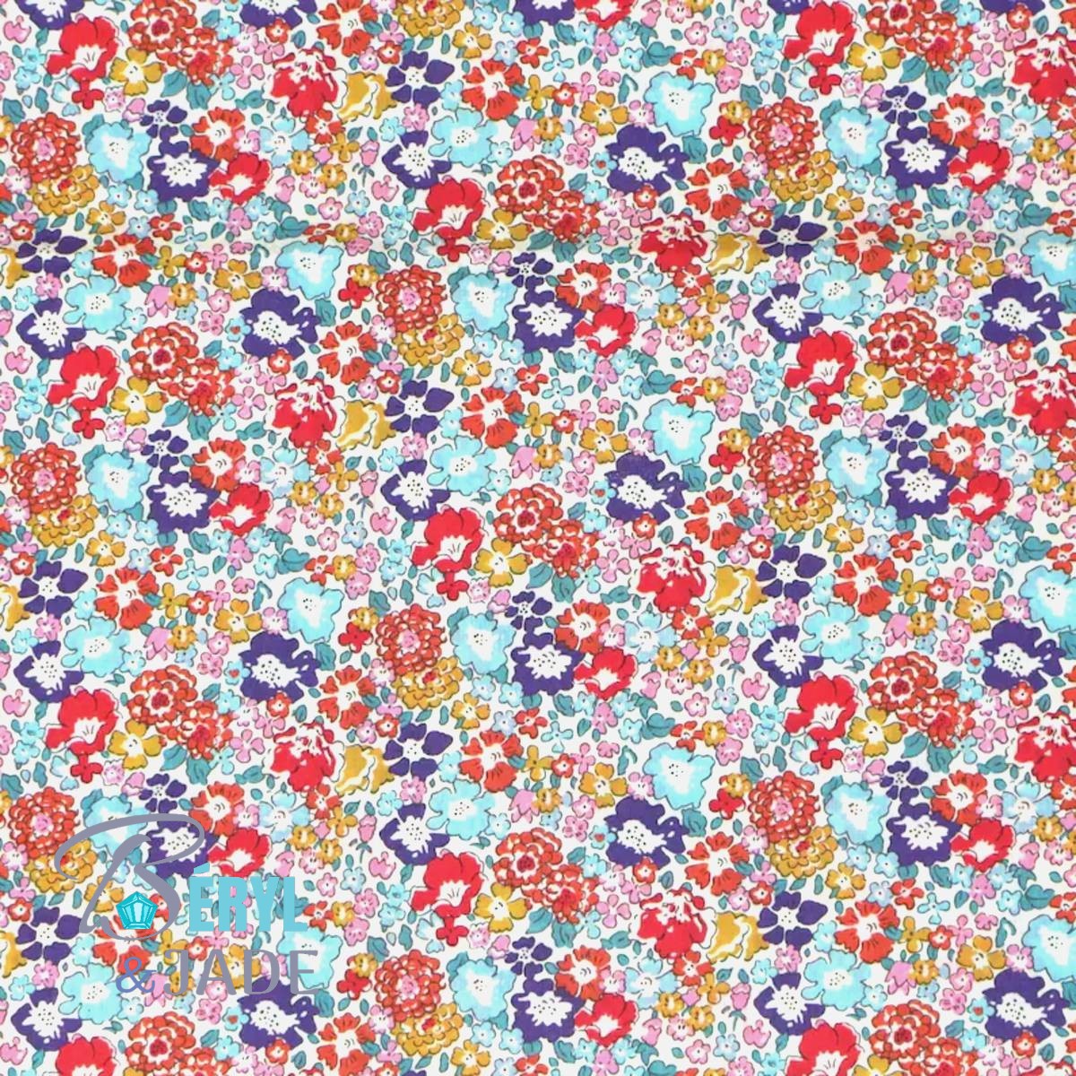 BOUTONS de MANCHETTE personnalisés avec du Tissu Liberty