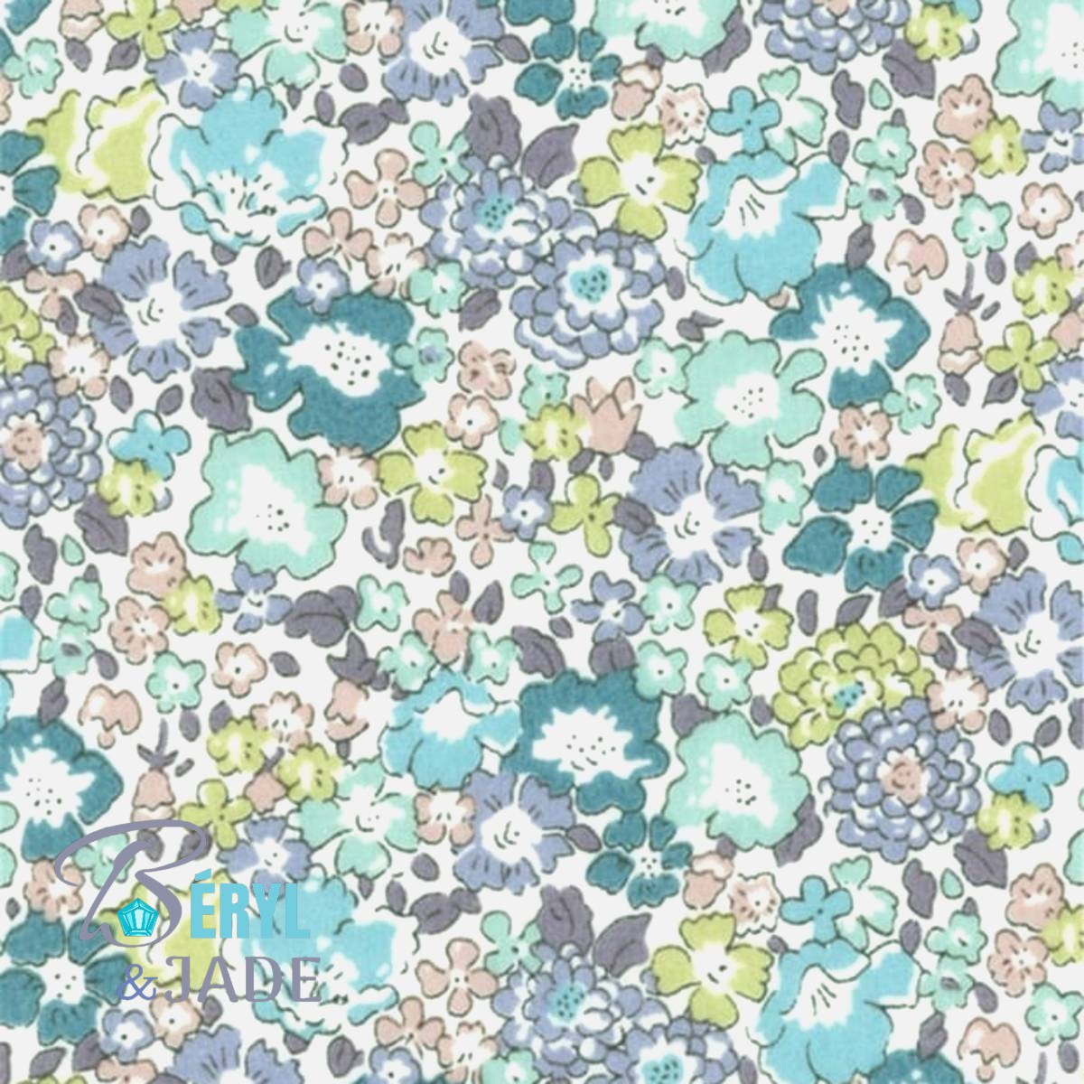 BOUTONS de MANCHETTE personnalisés avec du Tissu Liberty
