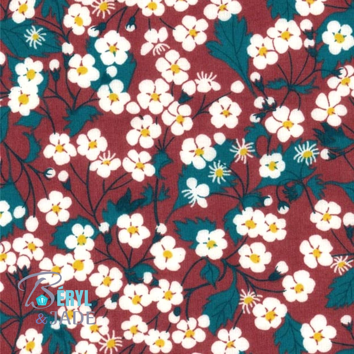 BOUTONS de MANCHETTE personnalisés avec du Tissu Liberty