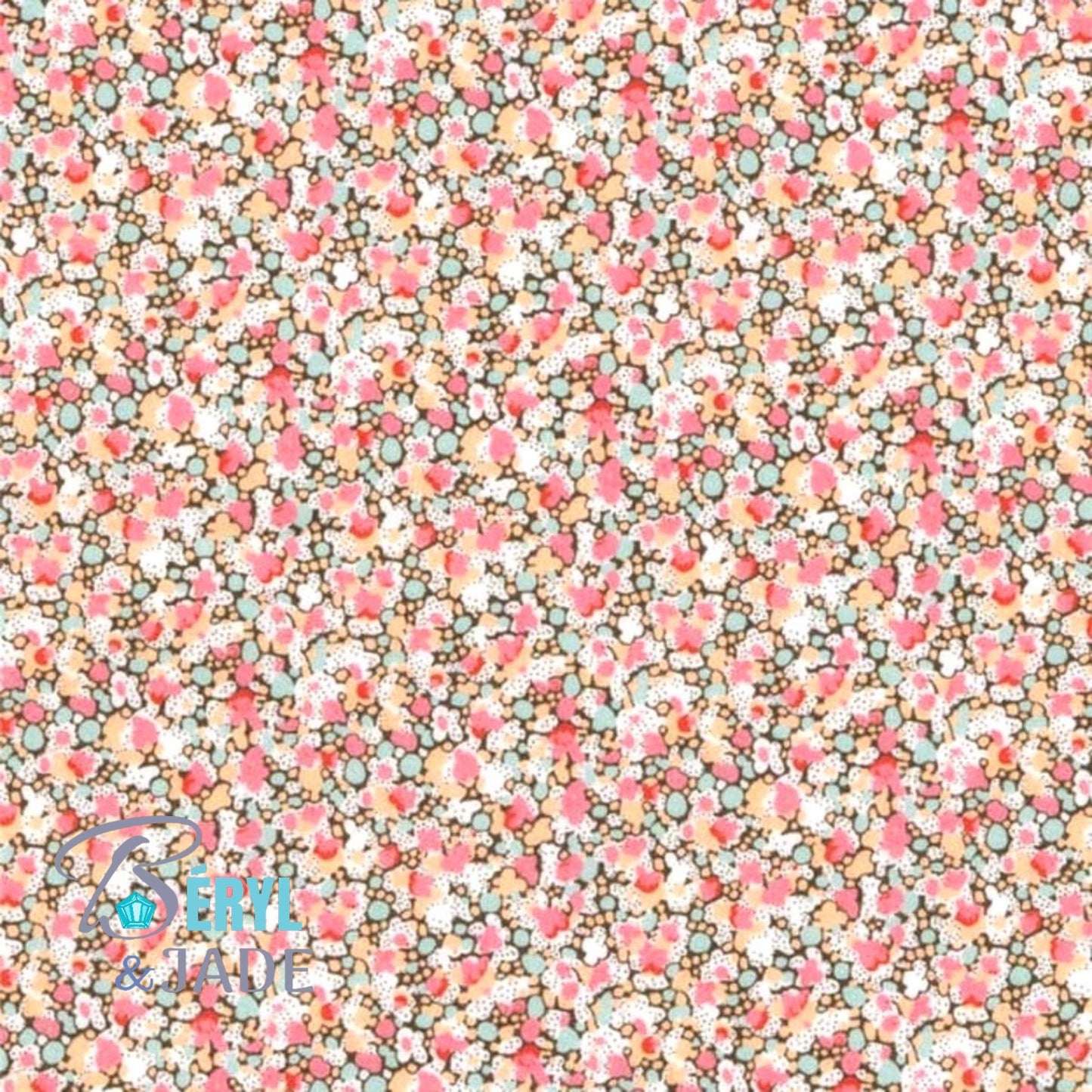 BOUTONS de MANCHETTE personnalisés avec du Tissu Liberty