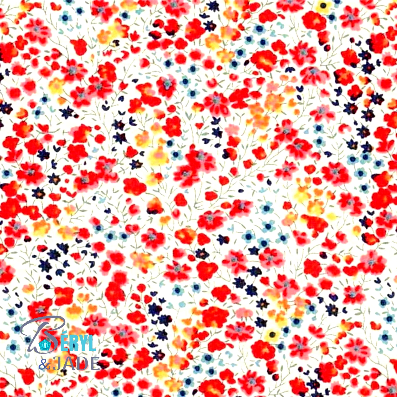 BOUTONS de MANCHETTE Tissu Liberty, Collection cocktails fruités