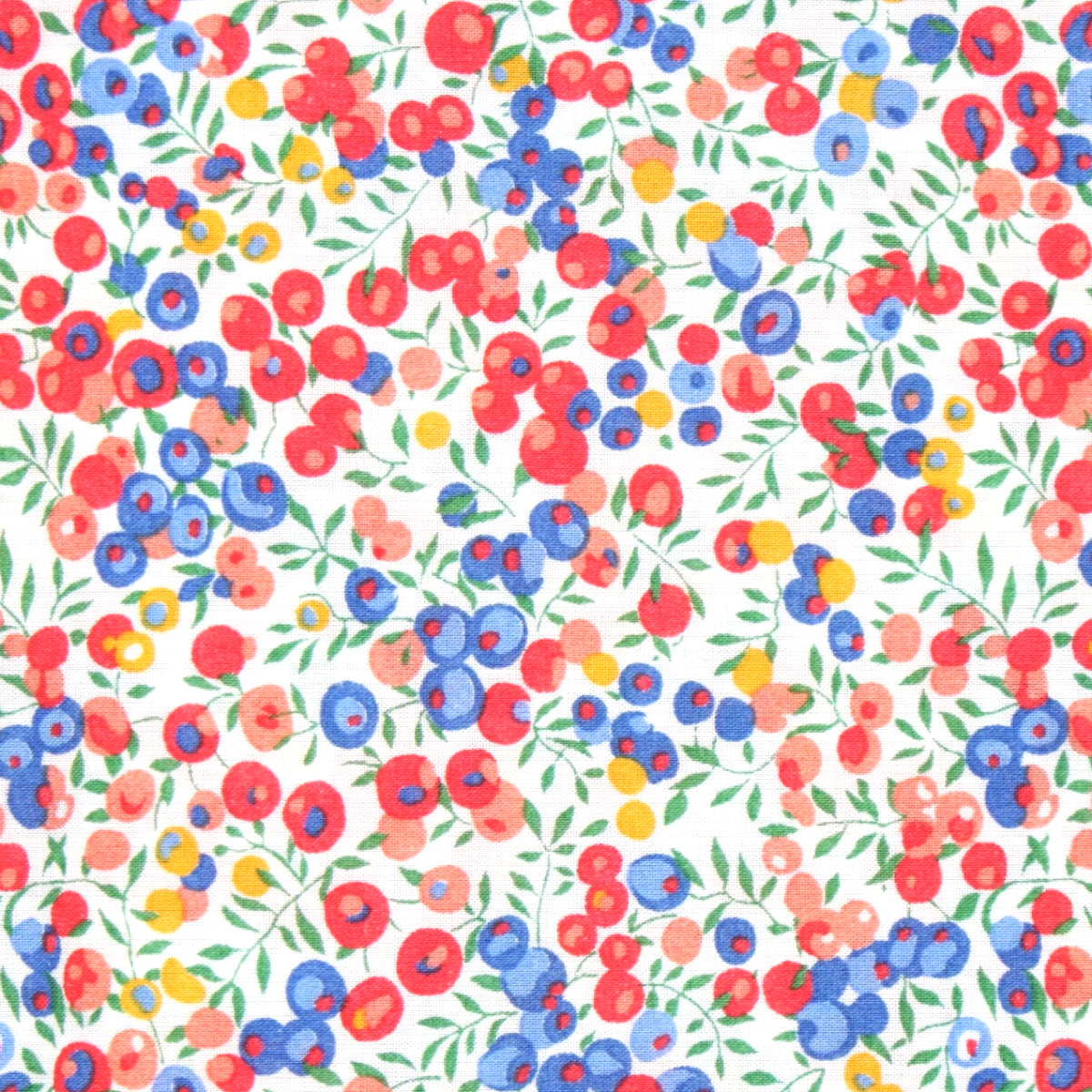 BRACELET tissu Liberty et Acier : Collection " Couleurs Fruitées "