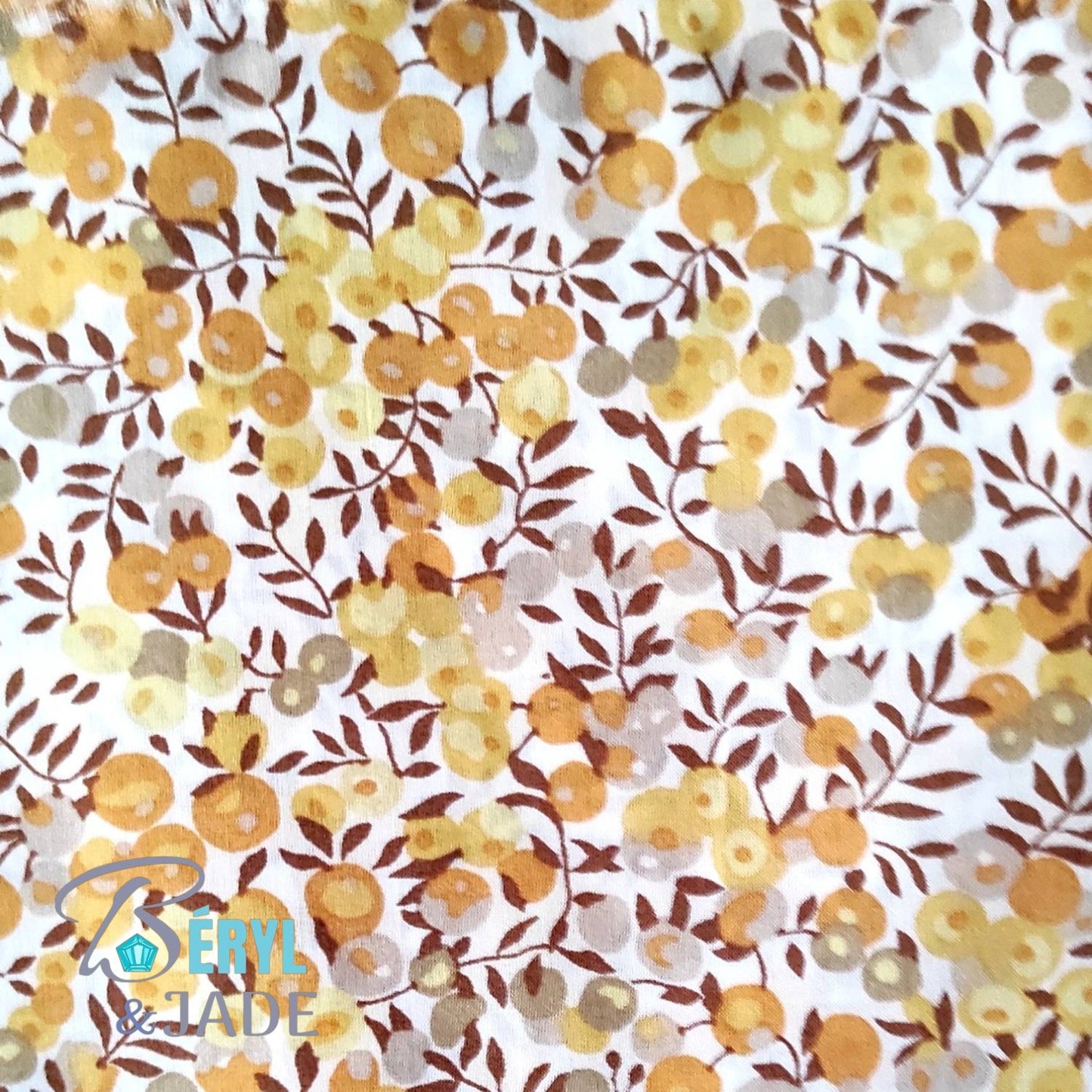 BOUTONS de MANCHETTE personnalisés avec du Tissu Liberty